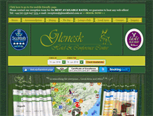 Tablet Screenshot of gleneskhotel.com